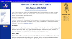 Desktop Screenshot of muir63.org